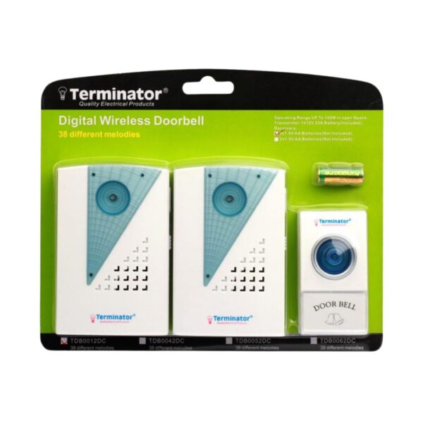 TERMINATOR DOOR BELL DIGITAL WIRELESS