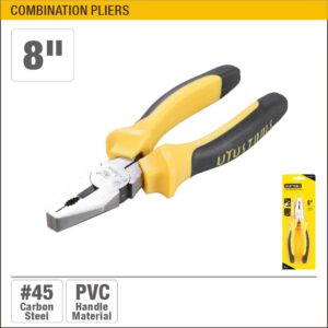 UYUS TOOLS COMBINATION PLIERS 8"